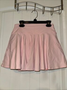 Pink Women’s Flared TennisSkirt - Soft A-Line Style Size S NWT